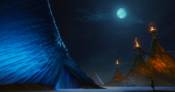 кадр из Cirque du Soleil: Сказочный мир в 3D